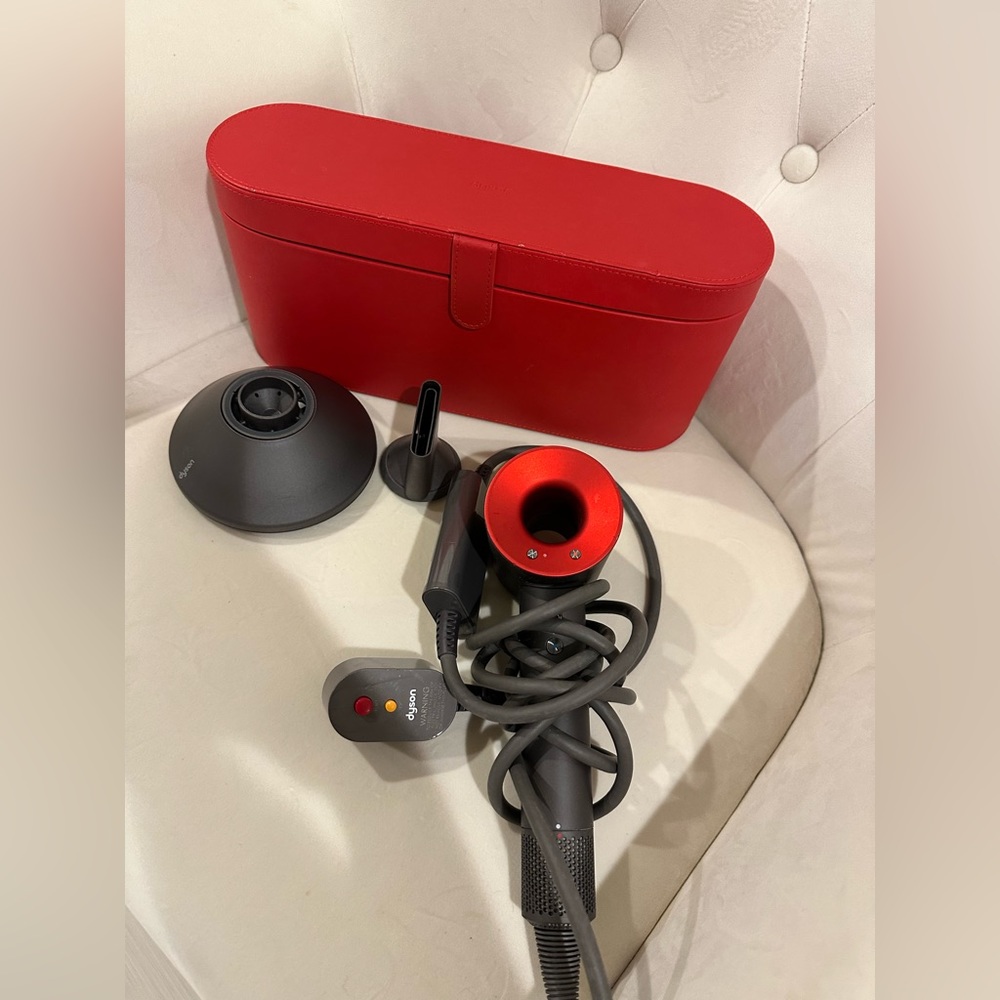 Dyson limited edition red box blow dryer